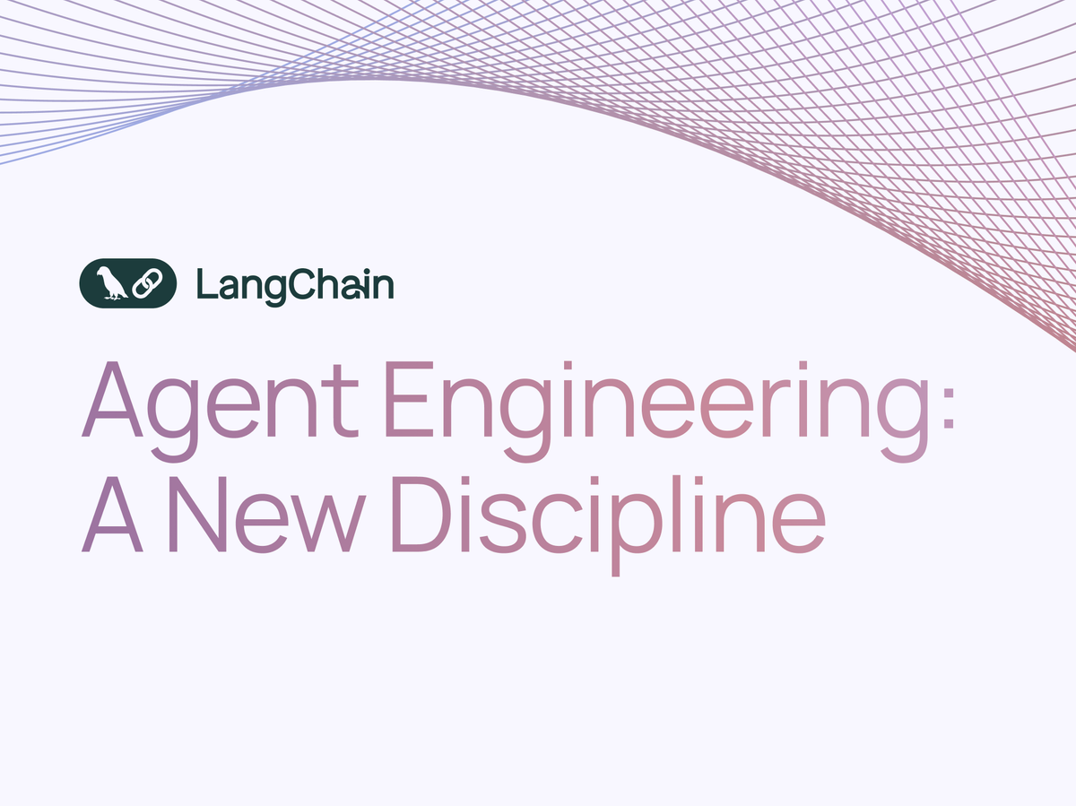 Agent Engineering: A New Discipline