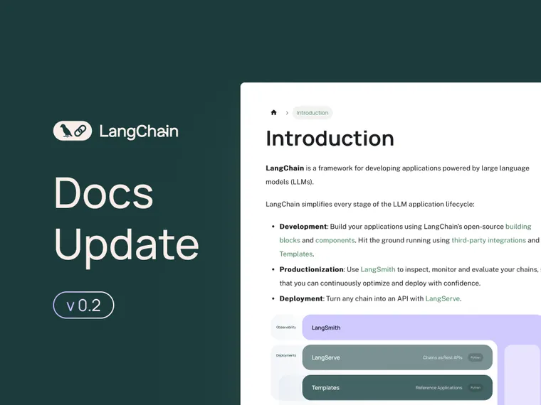 Documentation Refresh for LangChain v0.2